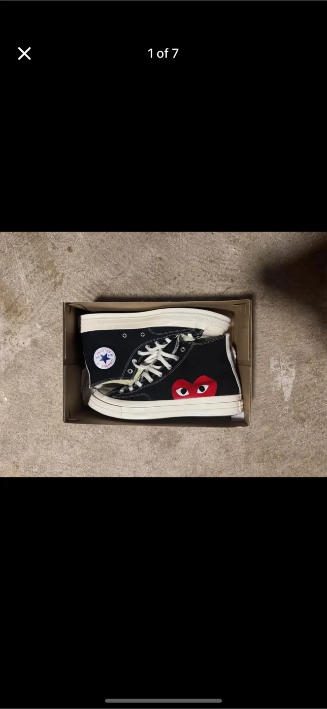 Comme des Garçons PLAY x Converse Chuck 70 High Top thumbnail
