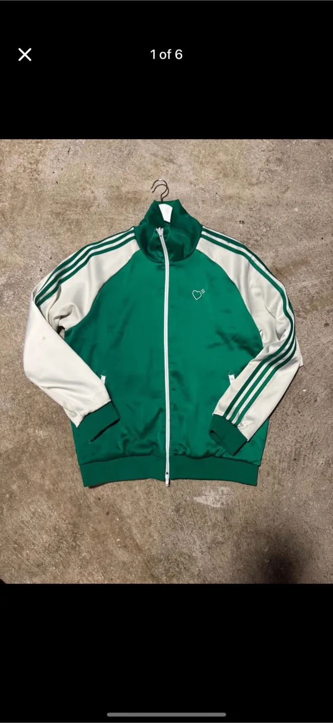 Adidas x Human Made Green Track Jacket thumbnail