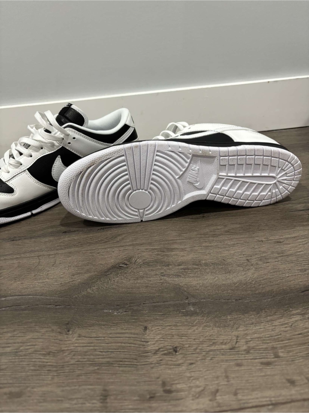 Nike Dunk Low Panda - Black & White - photo 2