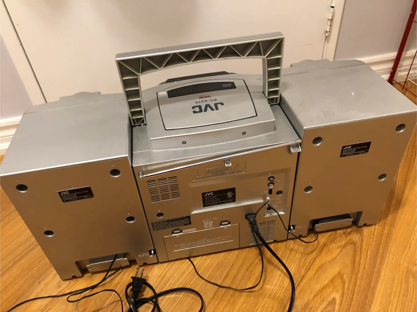 JVC PC-X270 CD and Cassette Portable Boombox image indicator(4)