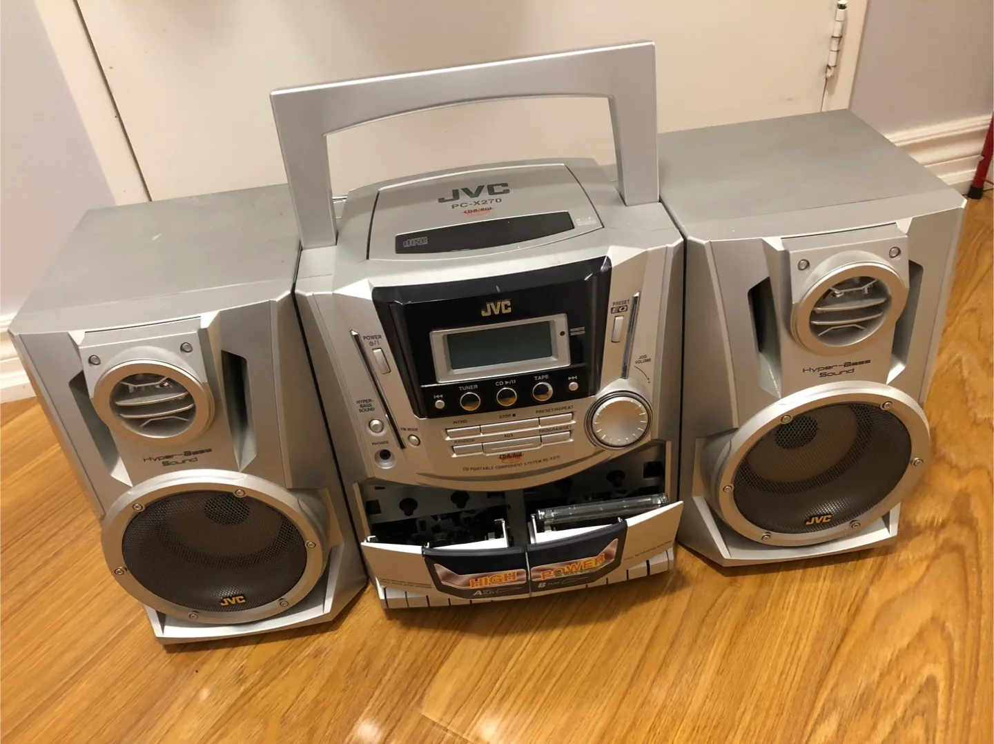 JVC PC-X270 CD and Cassette Portable Boombox image indicator(3)