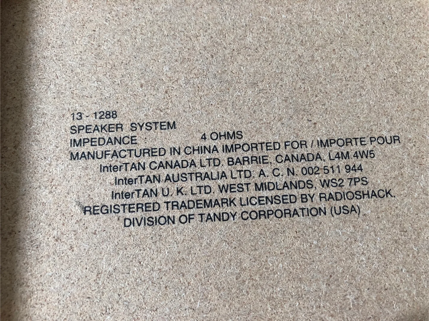 Optimus 13-1288 Speaker System image indicator(3)