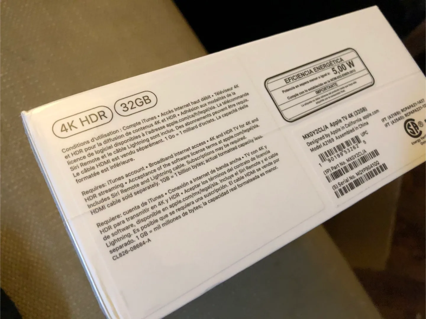 New SEALED Apple TV 4K (32GB) with Remote image indicator(4)