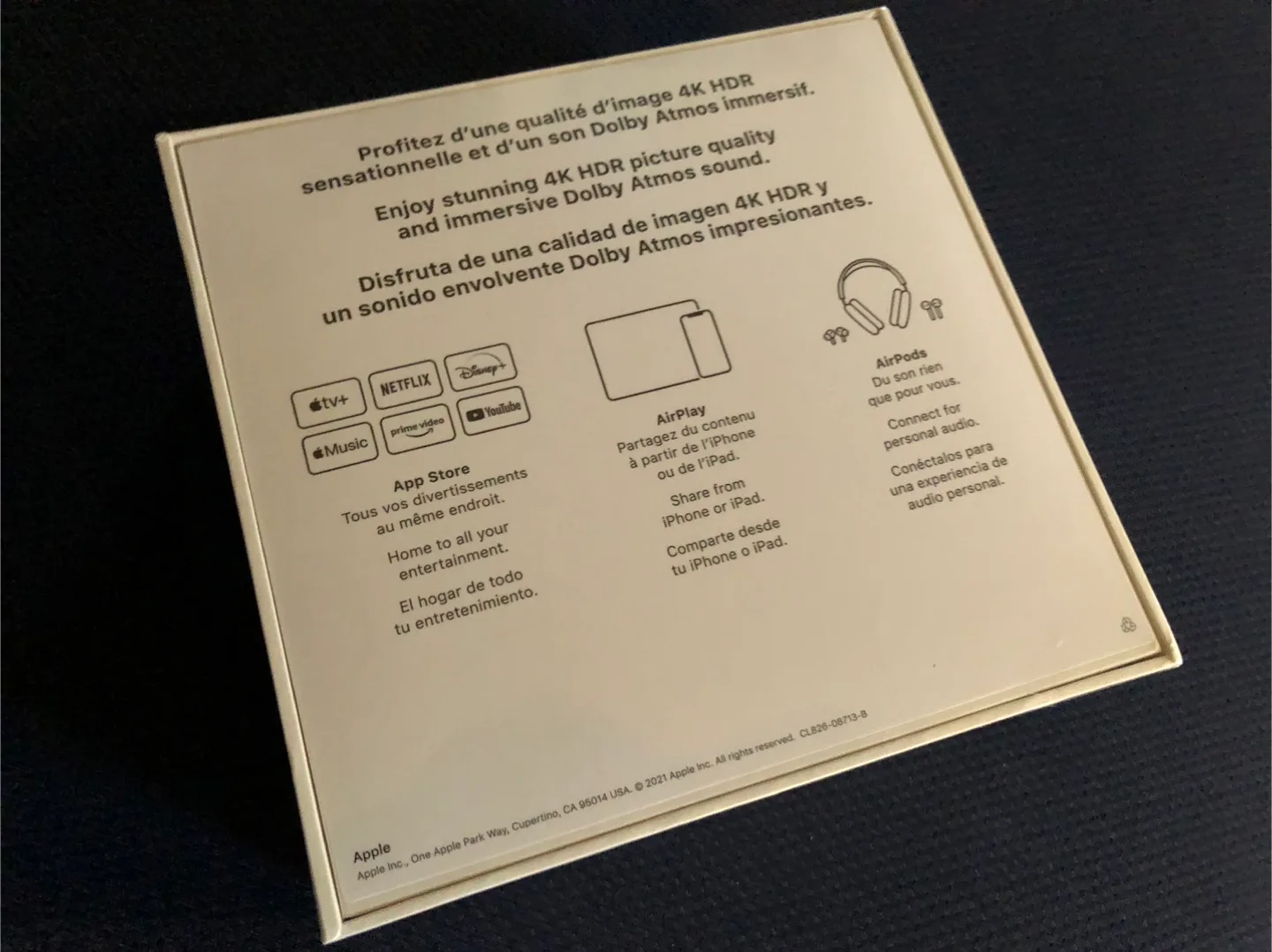 New SEALED Apple TV 4K (32GB) with Remote image indicator(7)