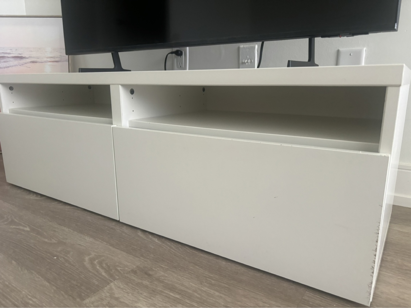 IKEA TV Stand, White - 47 1/4"