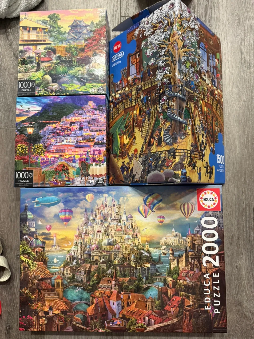 Heye & Educa Puzzles (1000-2000 Pieces)