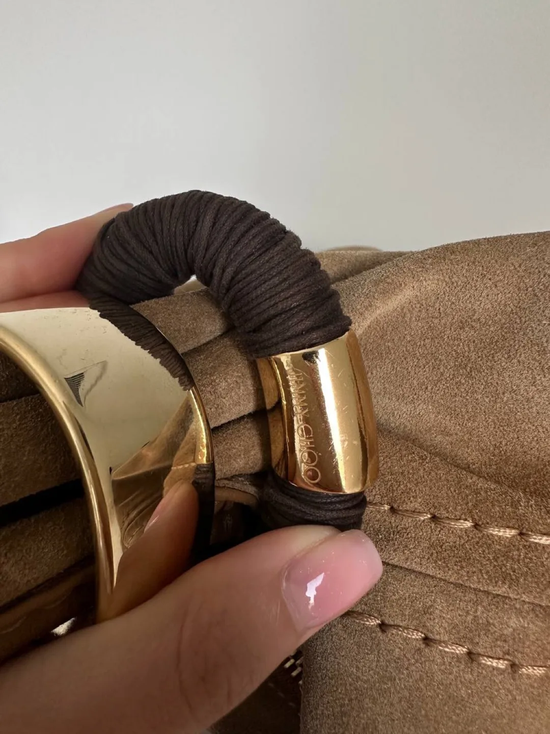 Jimmy Choo Suede Hobo Bag image indicator(5)