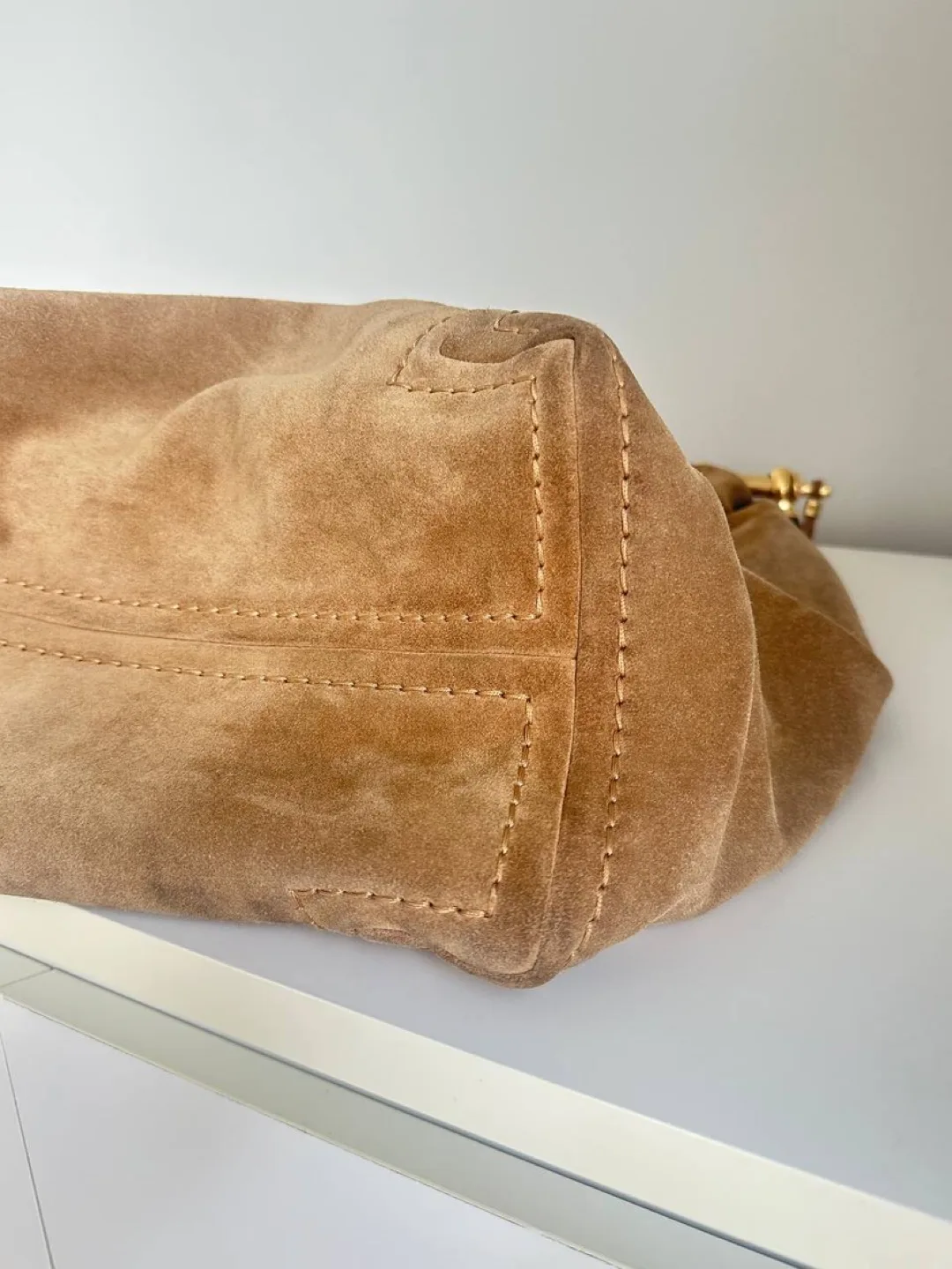 Jimmy Choo Suede Hobo Bag image indicator(6)