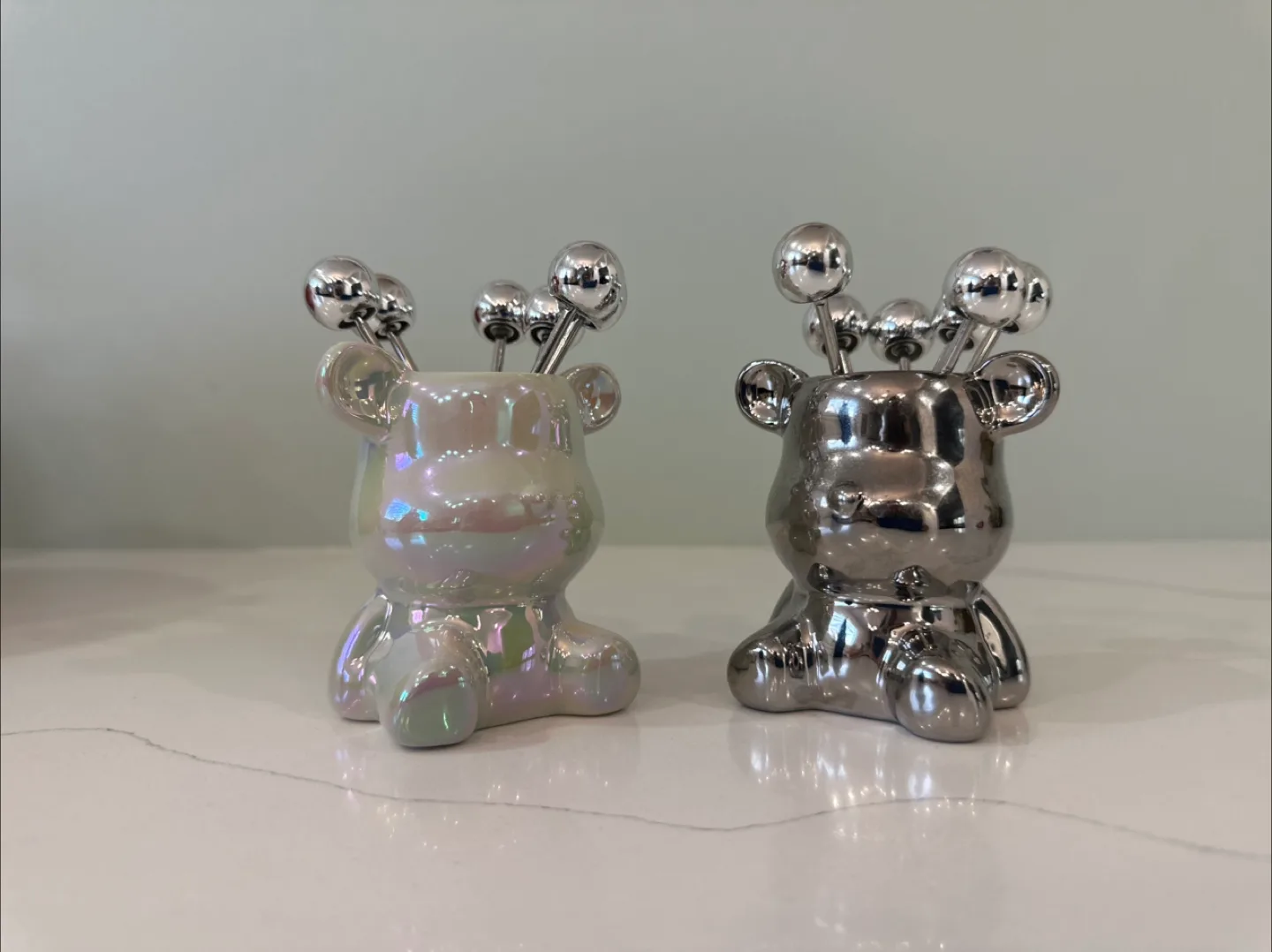 Bear Cocktail Forks Set image indicator(2)