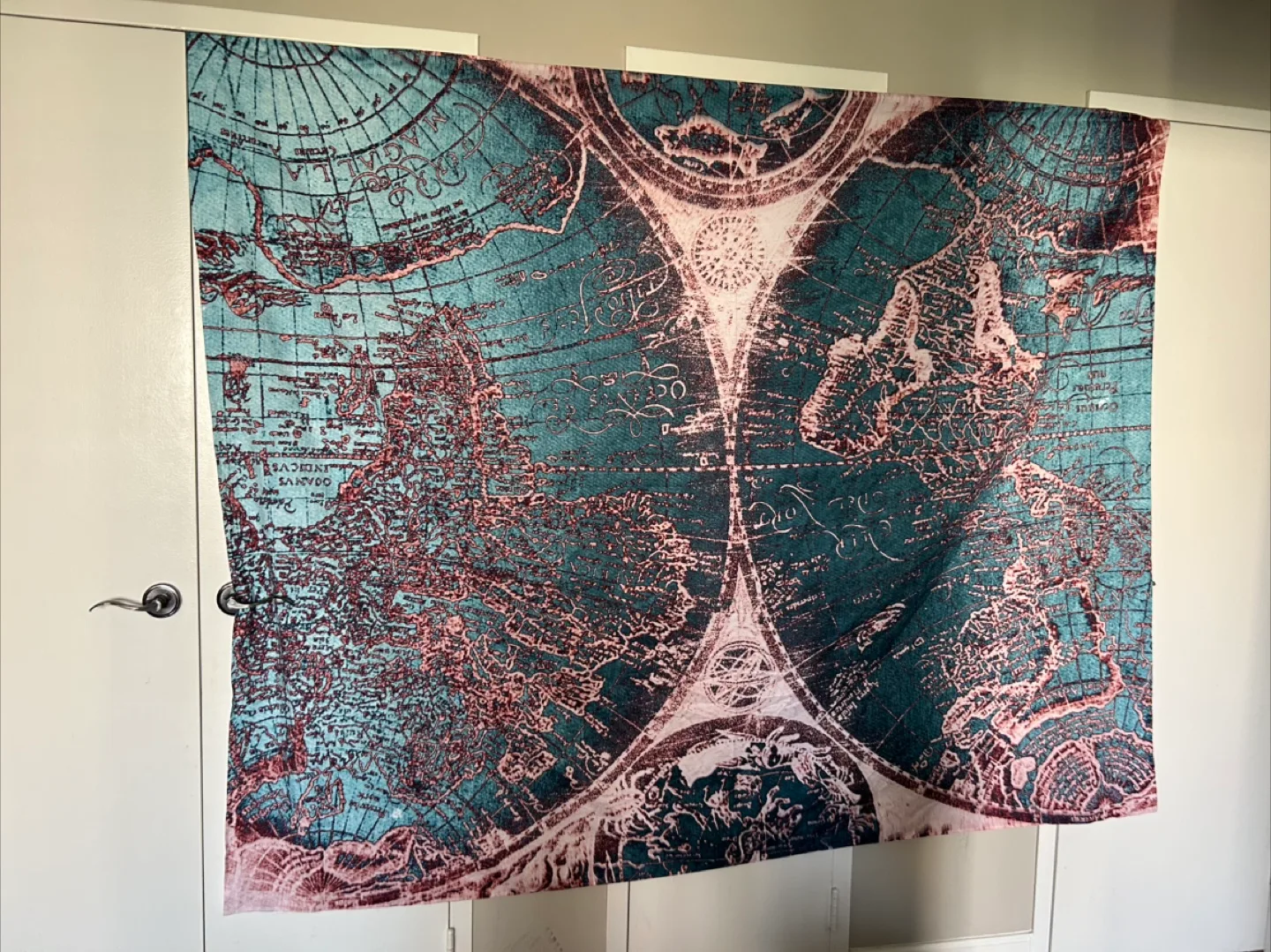 Huge World Map Tapestry Wall Hanging thumbnail