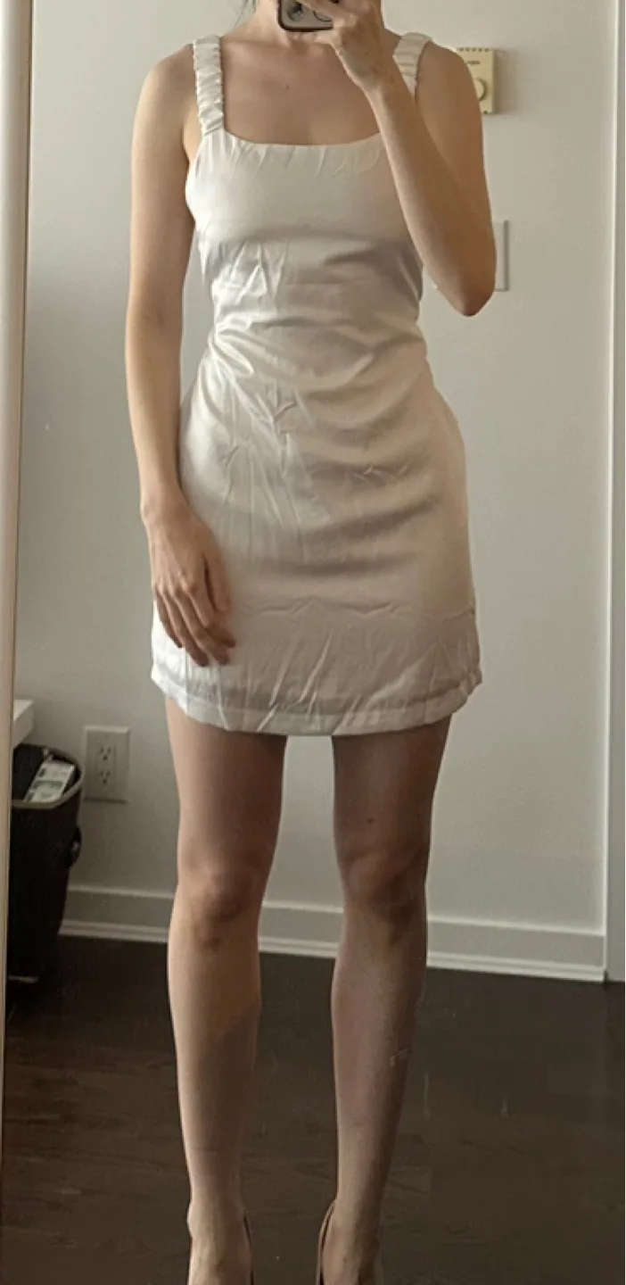 White Mini Dress small thumbnail