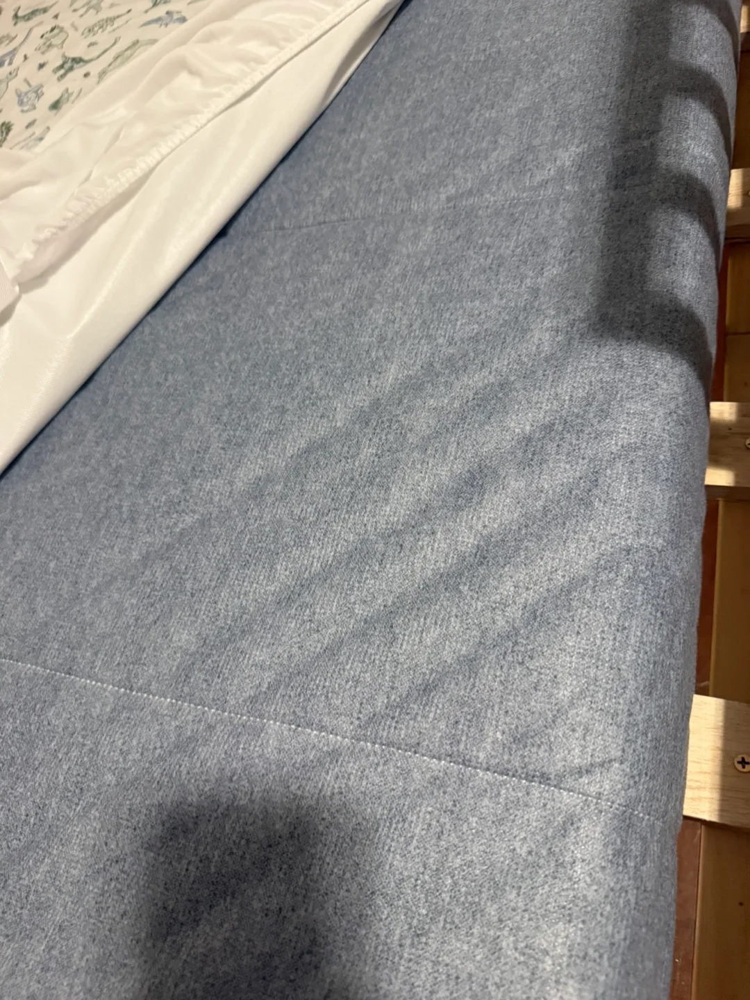 Twin mattress with cover and sheets thumbnail
