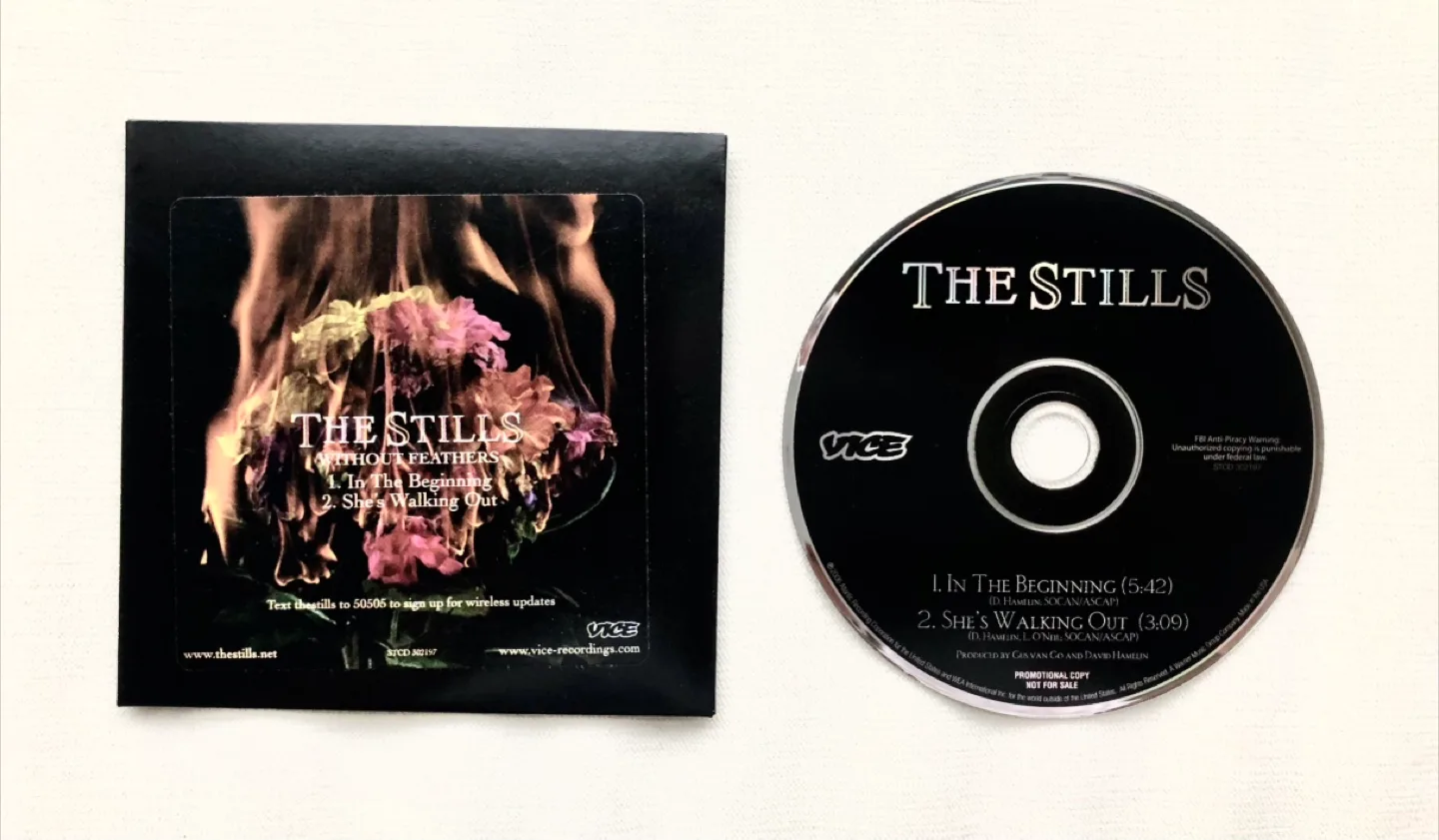 RARE THE STILLS TWO SONG PROMO CD - 2006 MINT CONDITION image indicator(2)