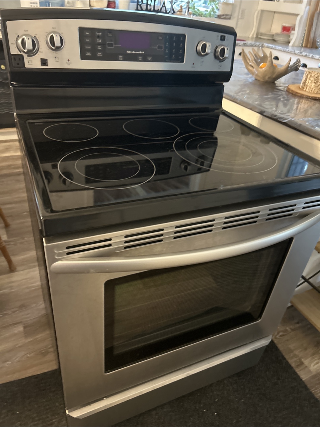 KitchenAid Stainless Steel Electric Range