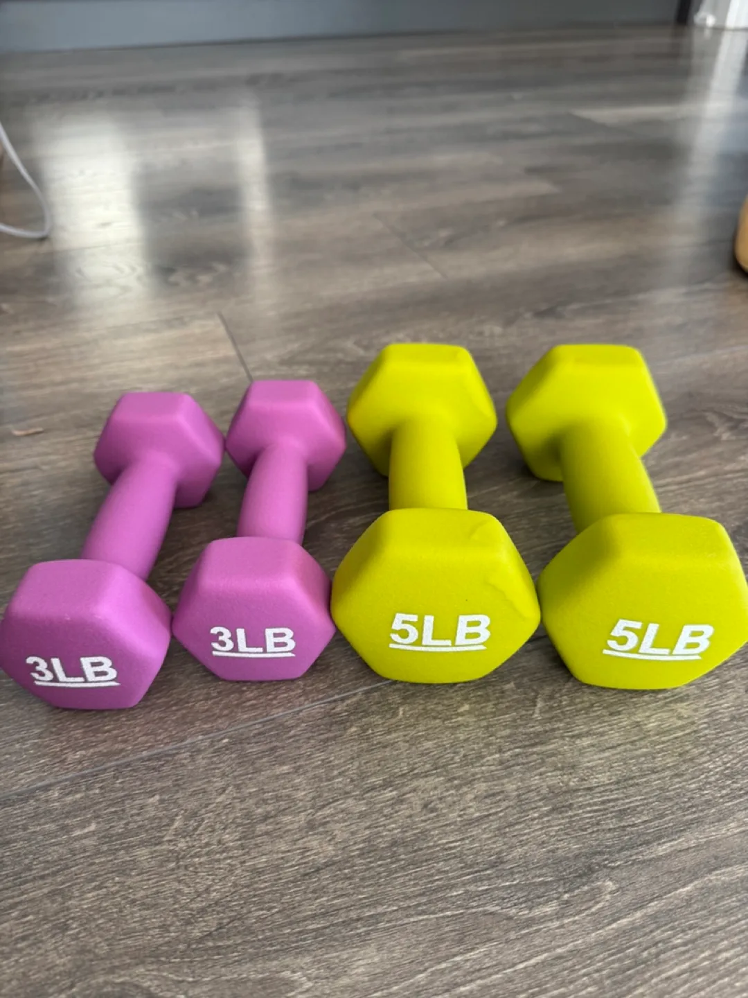 Massage Ball & Dumbbell Set - 3lb & 5lb thumbnail