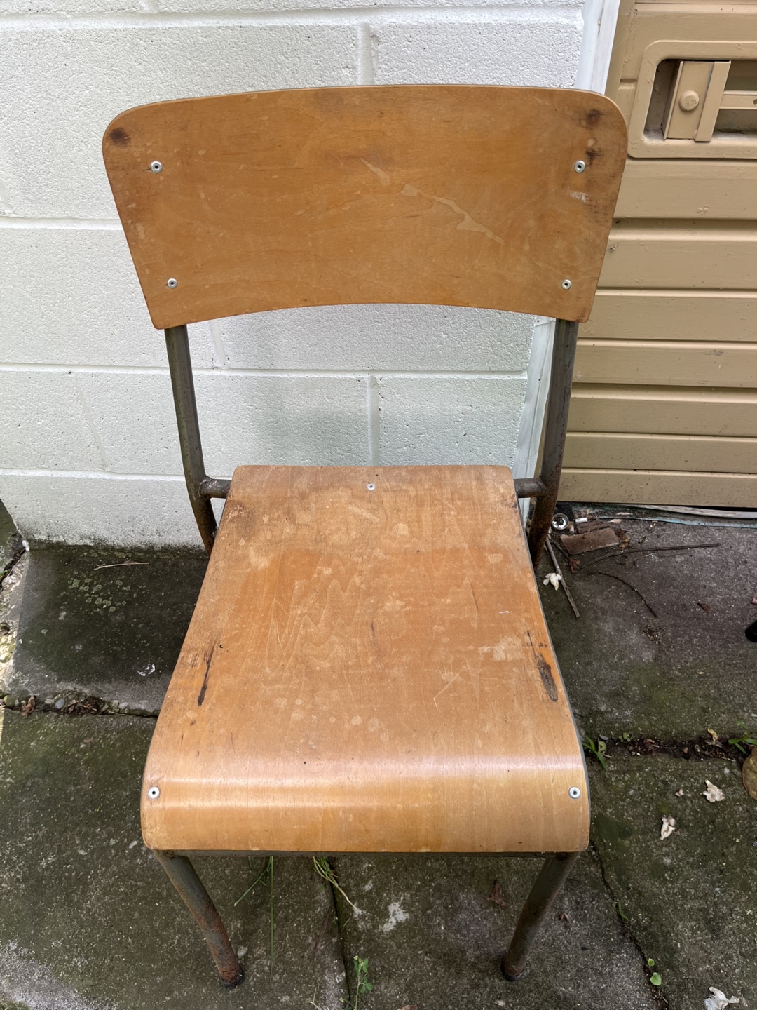 Vintage School Chairs - Set of 6