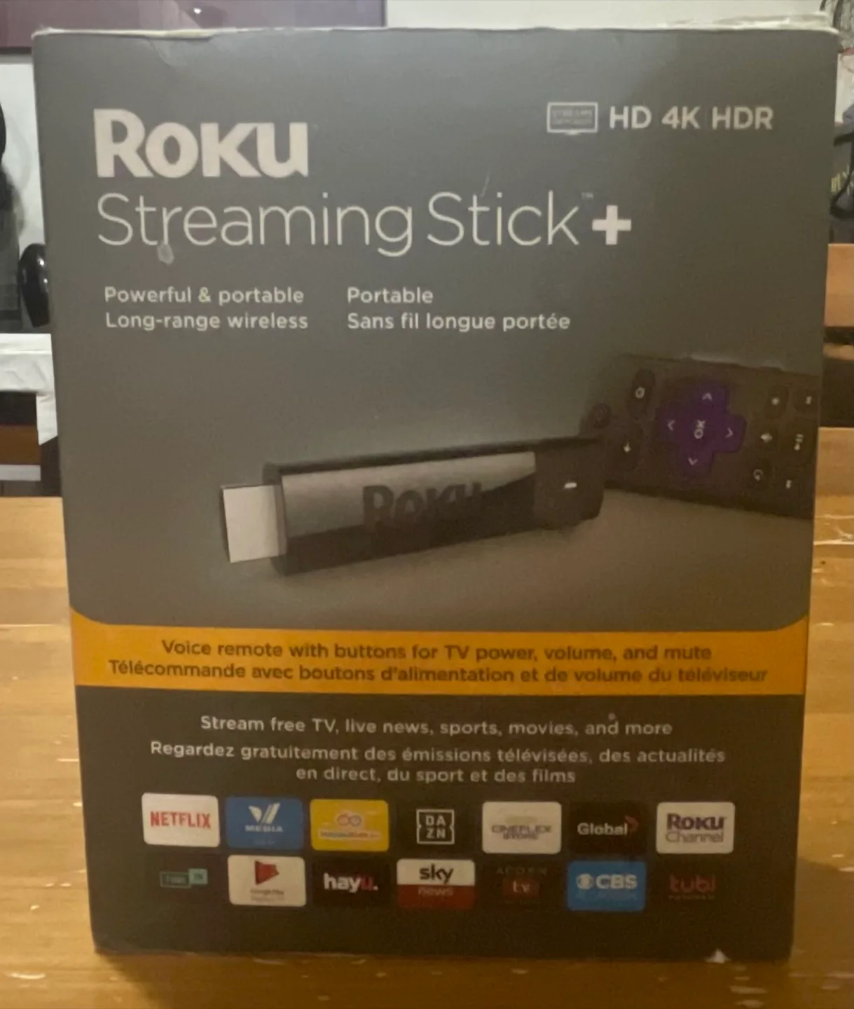 Roku Streaming Stick+ HD 4K HDR - New in Box thumbnail