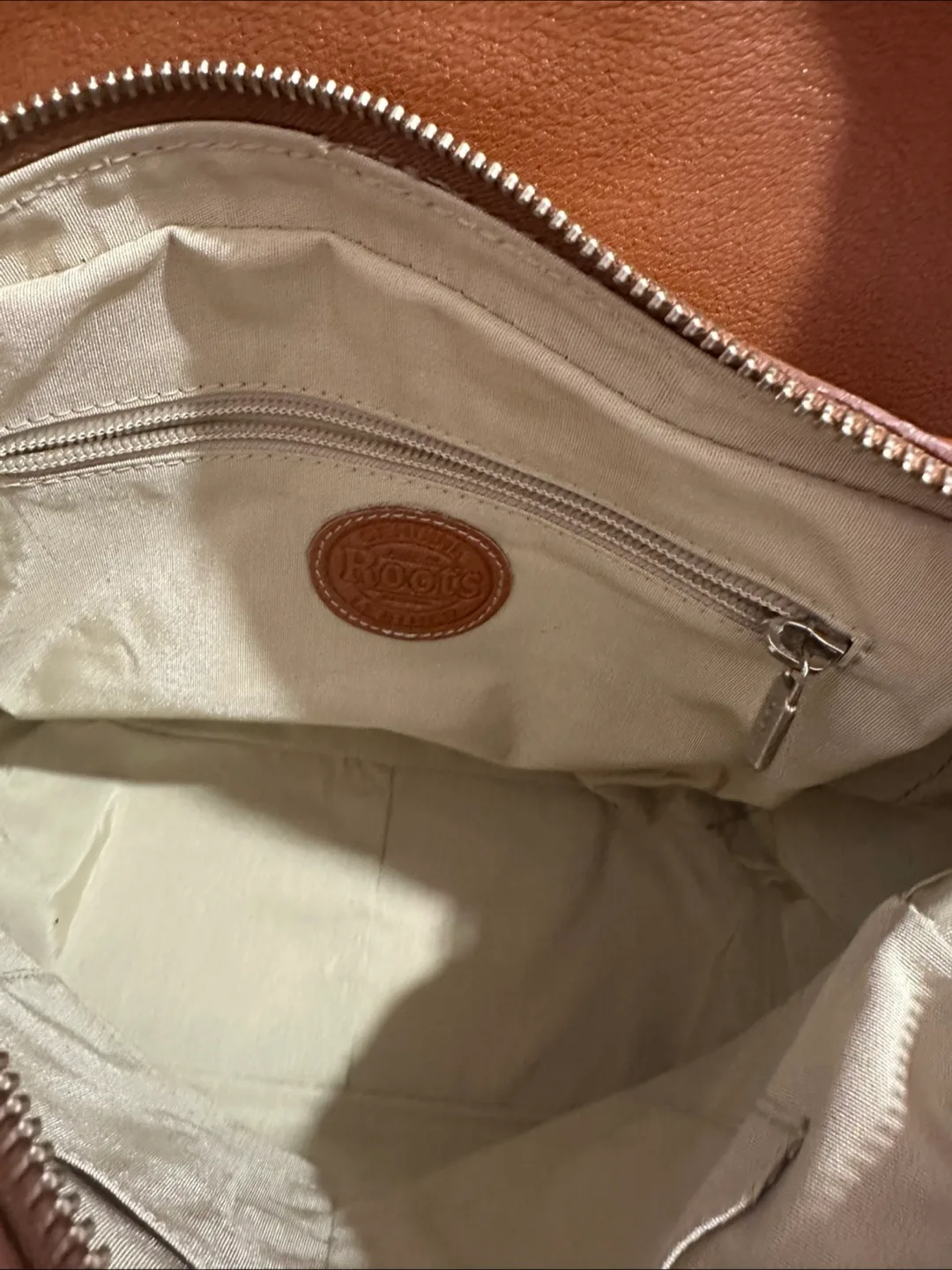 Roots Leather Crossbody Bag - Brown image indicator(2)