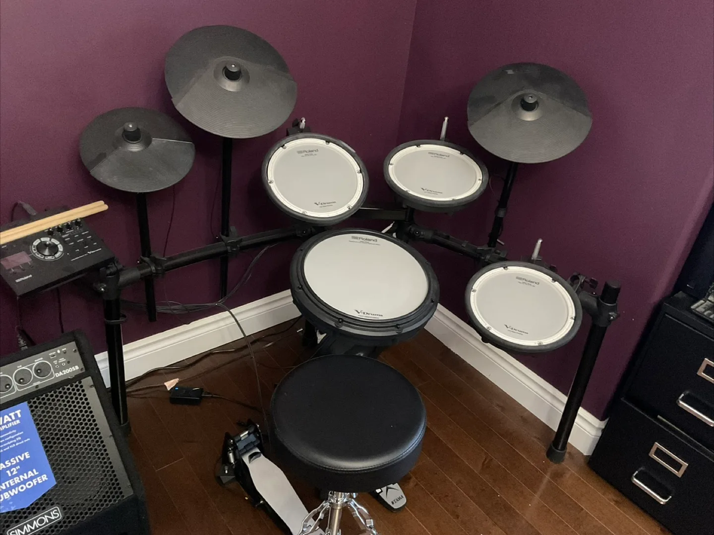 Roland TD-17 KV2 Series 2 Electronic Drum Kit with Stand thumbnail