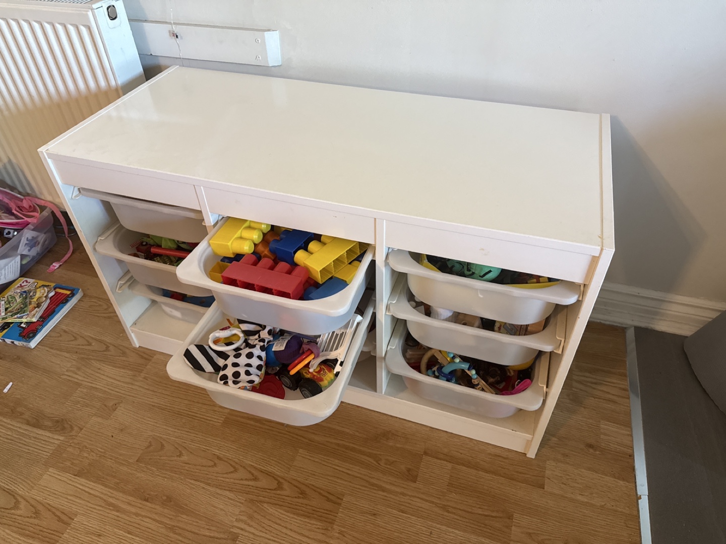 IKEA Trofast Toy Storage Unit - White - photo 4
