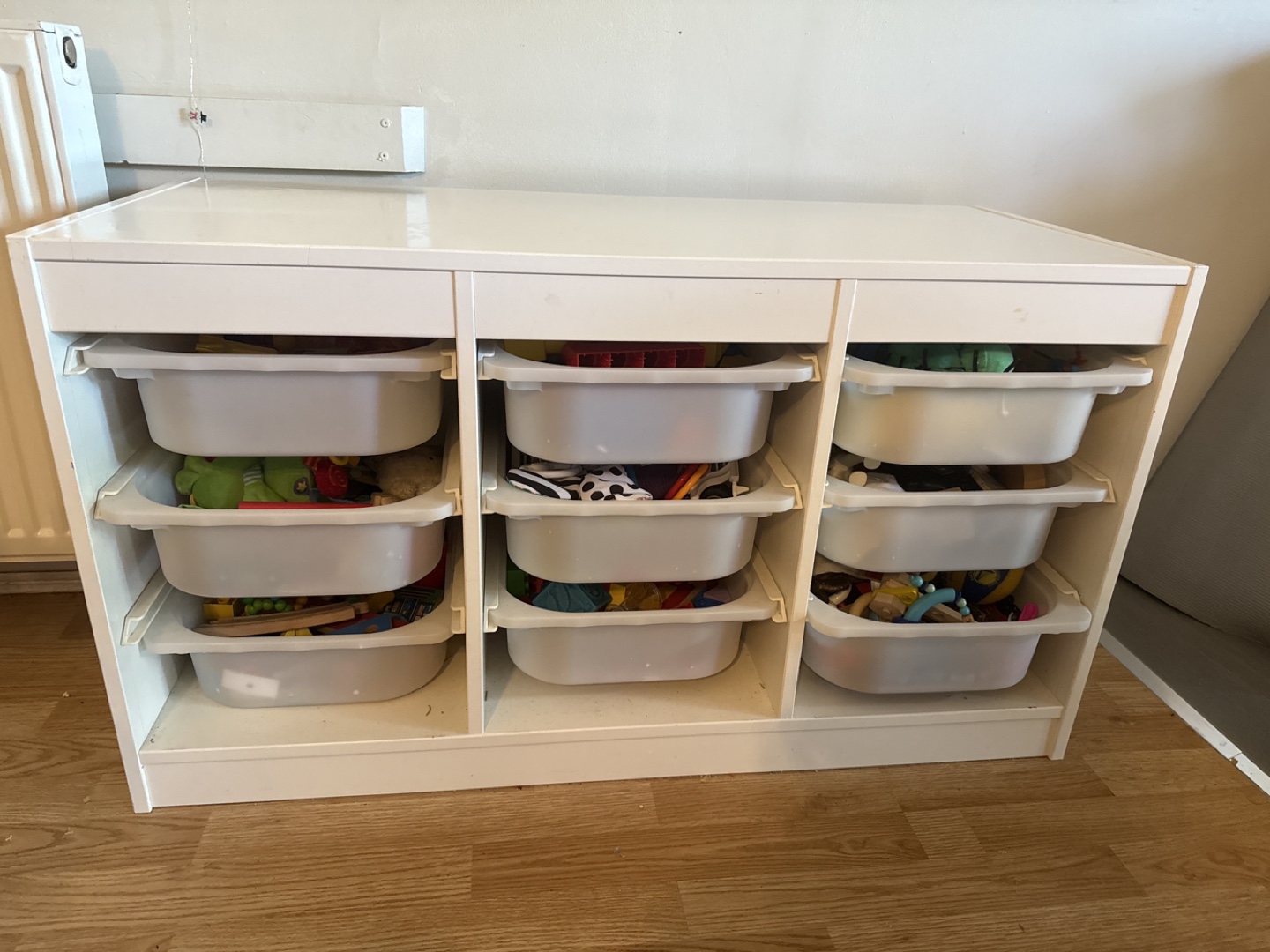 IKEA Trofast Toy Storage Unit - White
