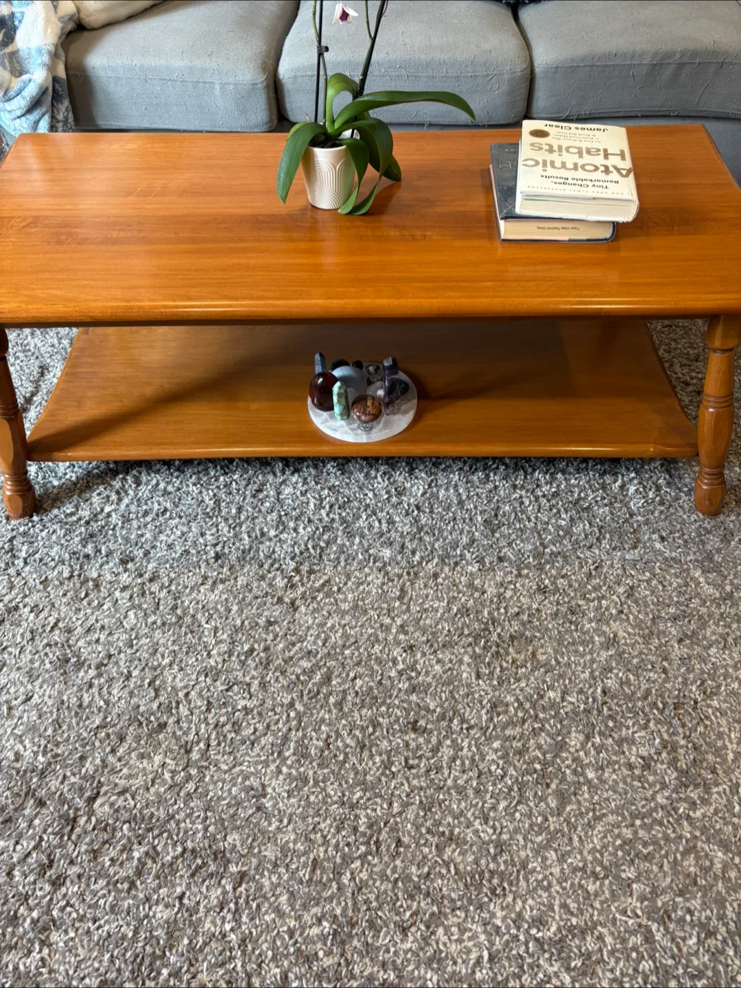 Solid Maple Wood Coffee Table – Excellent Condition image indicator(3)