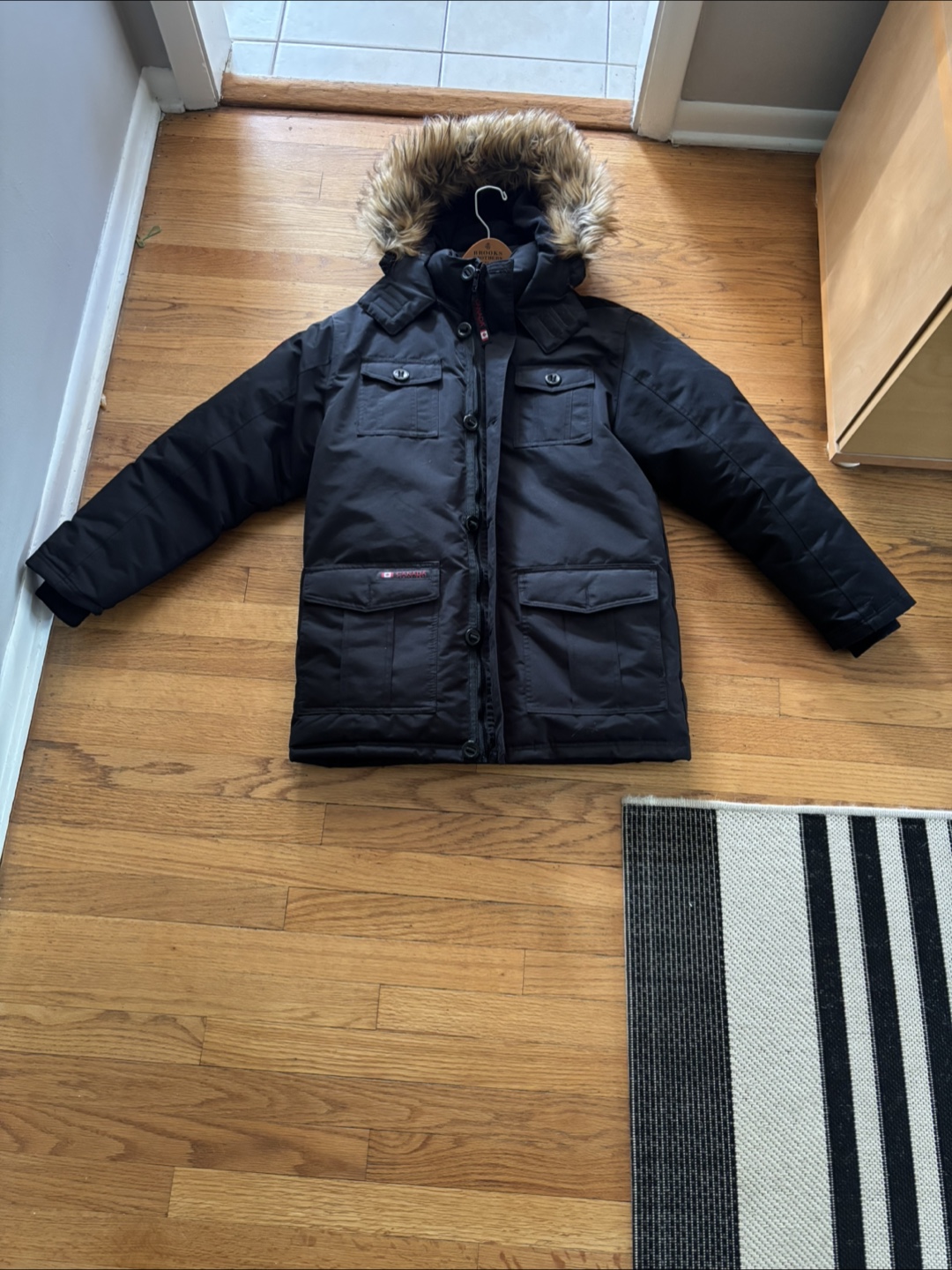 Men’s Nobis Black Down Parka