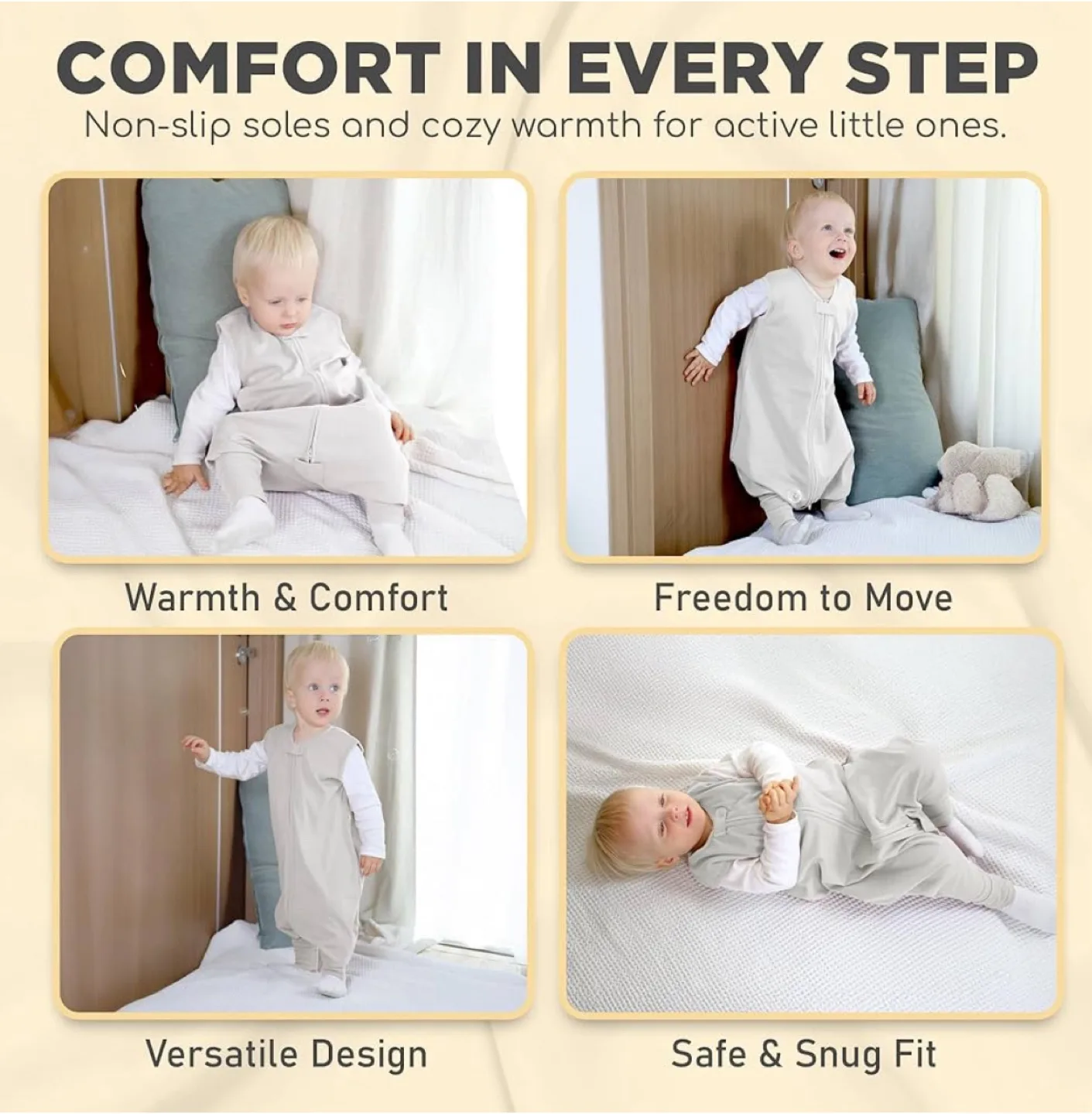 Mama Cheetah Wearable Blanket Size M (18-36 Months) image indicator(2)