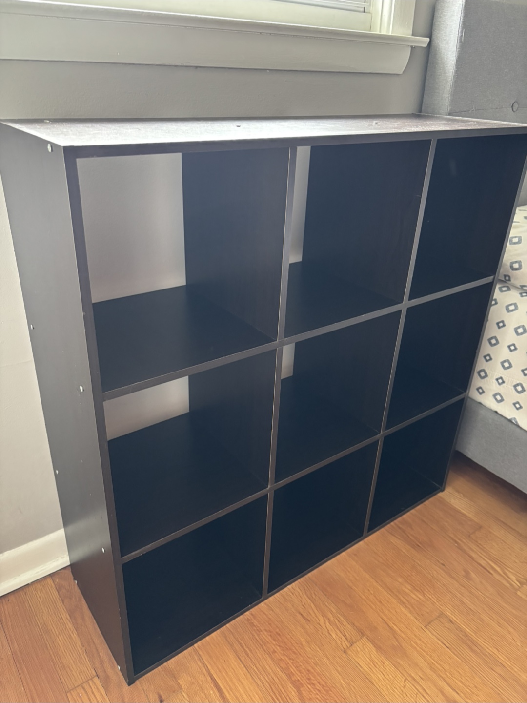 9-Cube Organizer Shelf - Black - photo 3