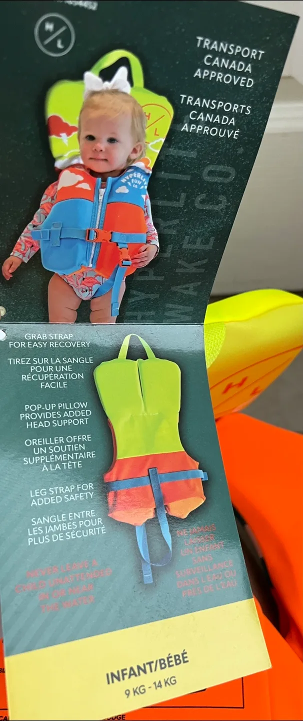 Hyperlite Wake Co. Infant Life Jacket (9-14 kg) image indicator(3)