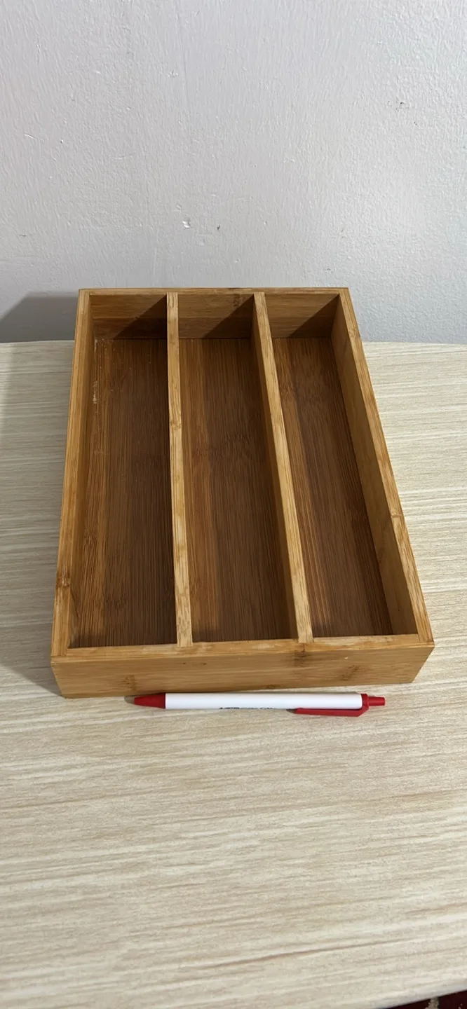 Bamboo Drawer Organizer thumbnail