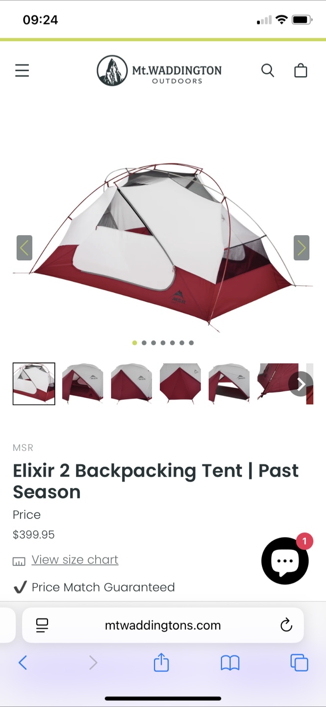 MSR Elixir 2 Backpacking Tent - photo 2