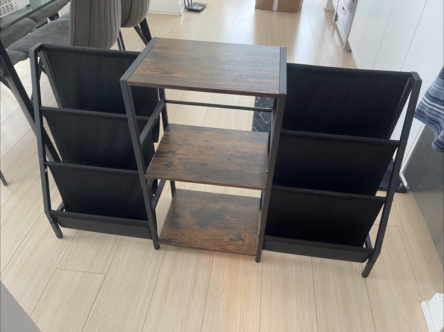 Wood & Metal Vinyl Shelf - photo 2