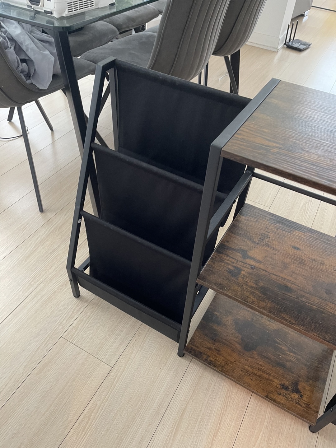 Wood & Metal Vinyl Shelf - photo 4