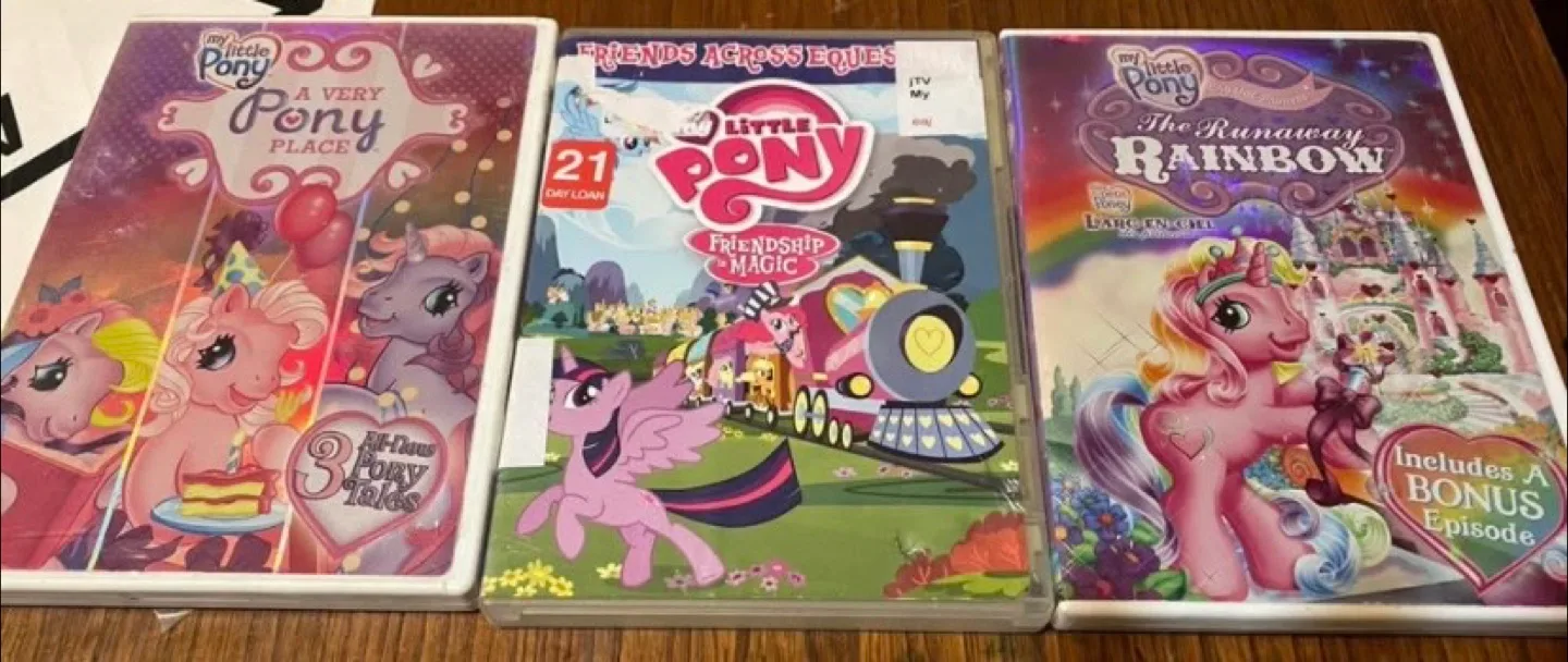 My Little Pony DVDs thumbnail