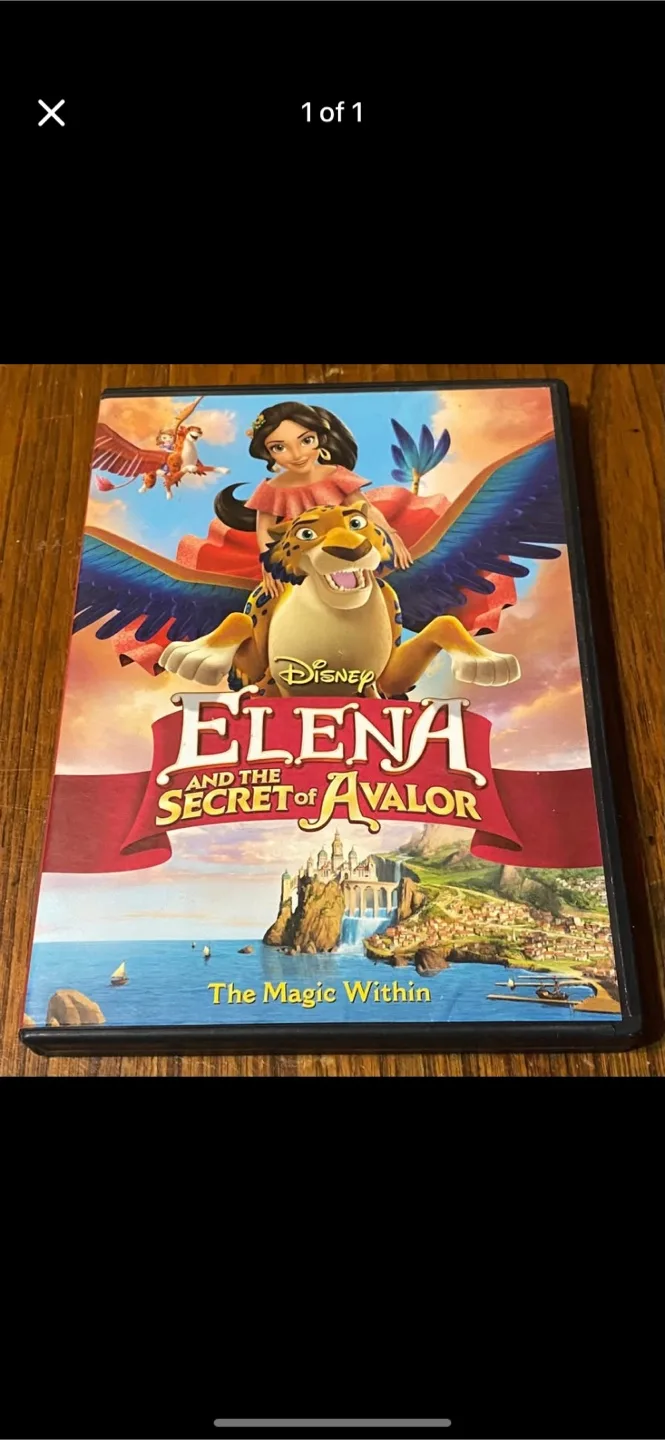 Disney Elena of Avalor DVD thumbnail