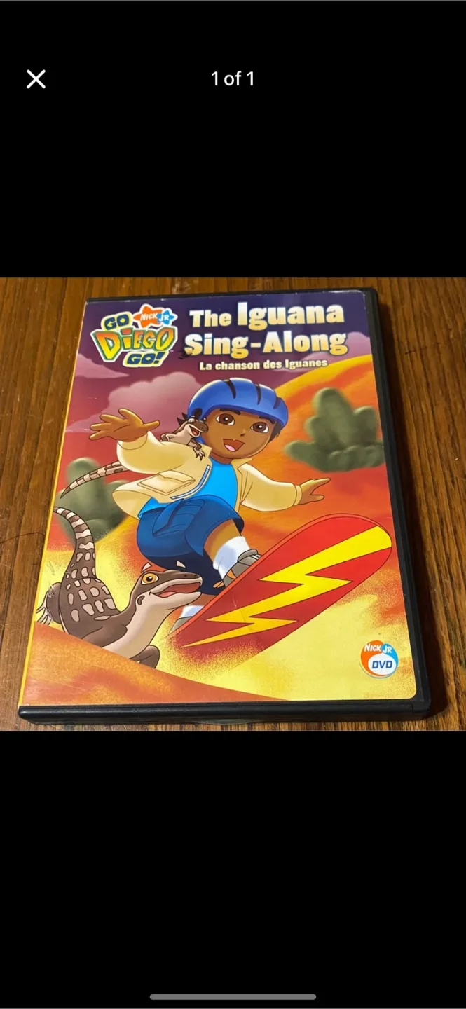 Go Diego Go! The Iguana Sing-Along DVD thumbnail