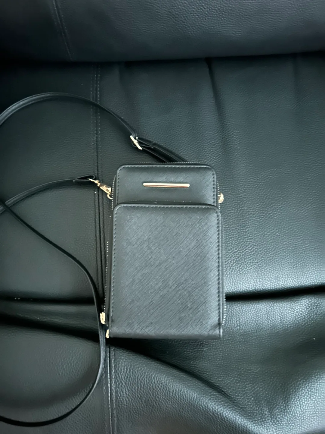 Black Crossbody Cellphone Wallet Purse! thumbnail