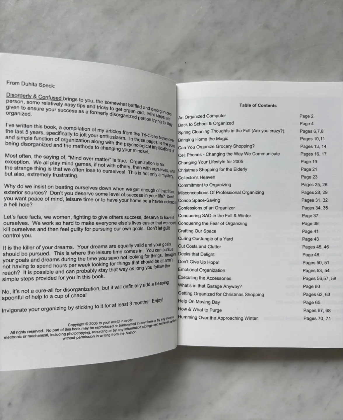 #freecycle Disorderly & Confused by Duhita Speck image indicator(2)