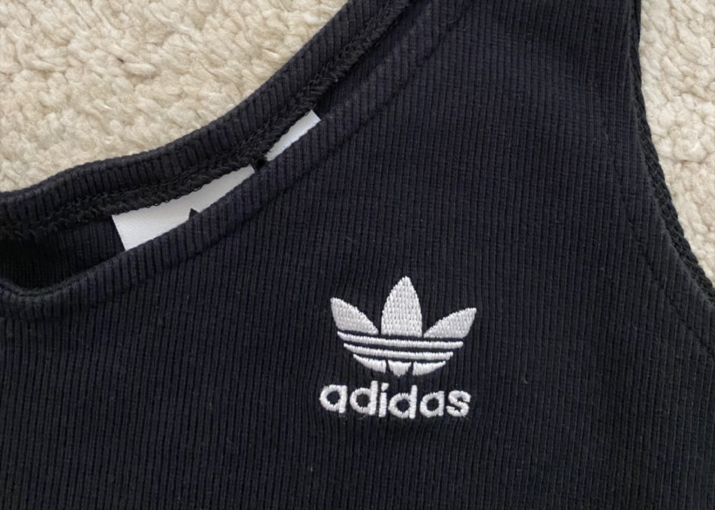 Adidas Black Crop Top - photo 2