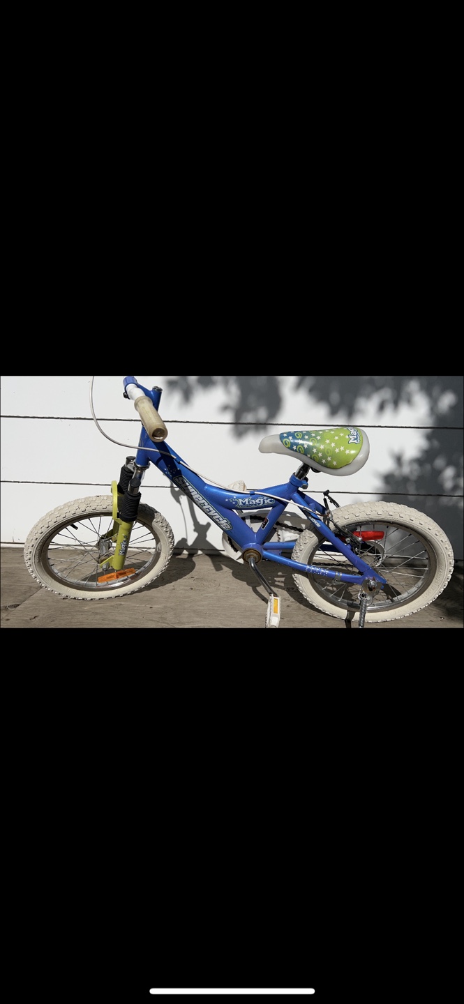 Supercycle Magic 16" Kids Bike - Blue