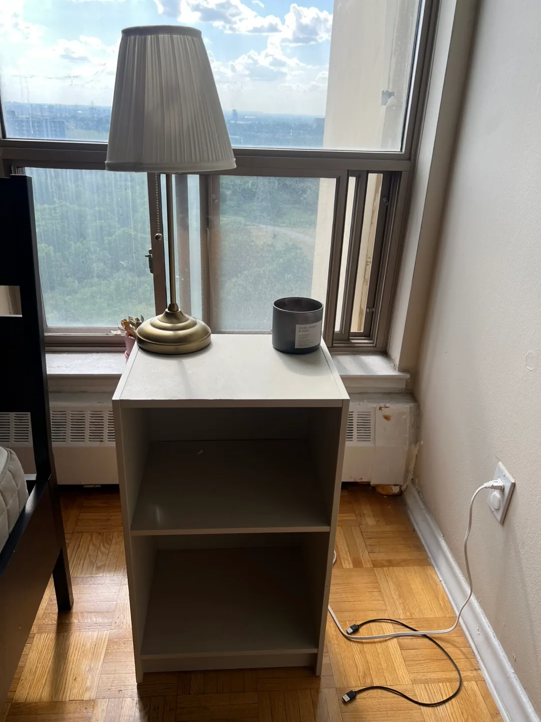 2 White 2-Shelf Nightstand thumbnail