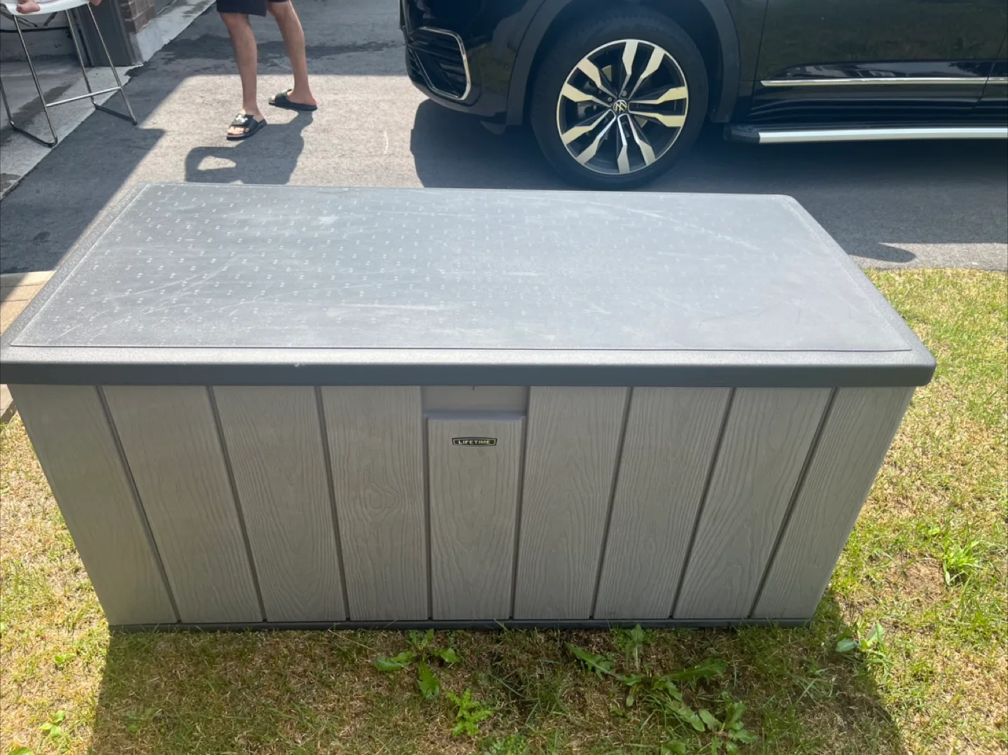 Lifetime Deck Storage Box 150 gallon