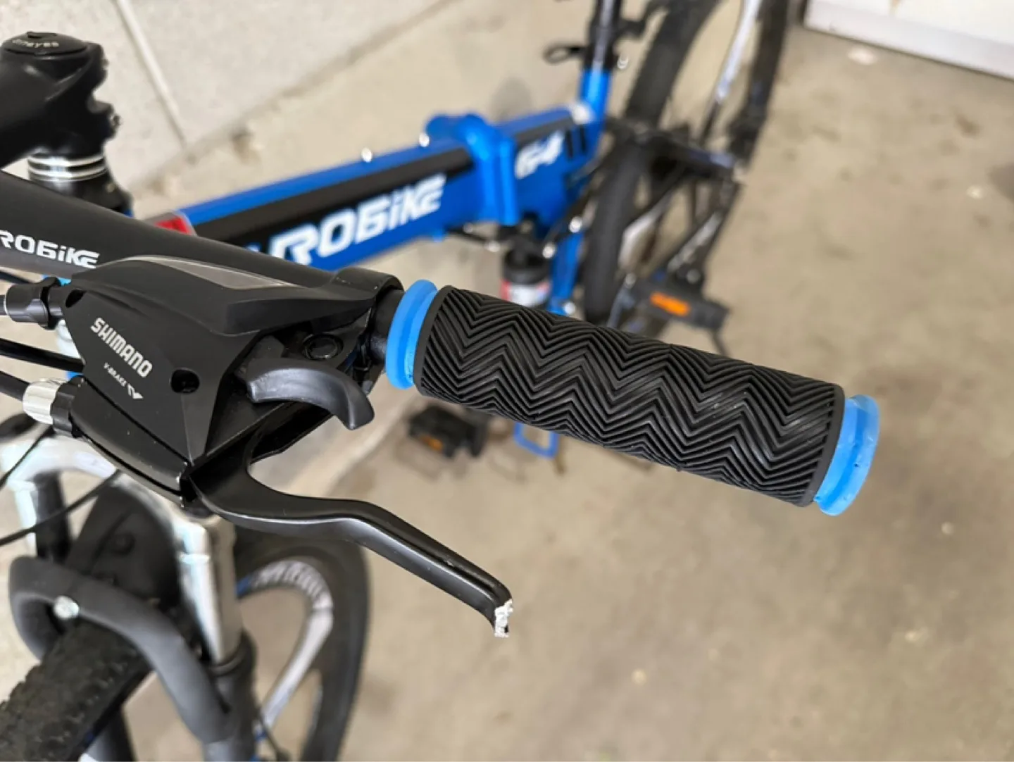 Eurobike G4 Folding Mountain Bike - Blue image indicator(5)