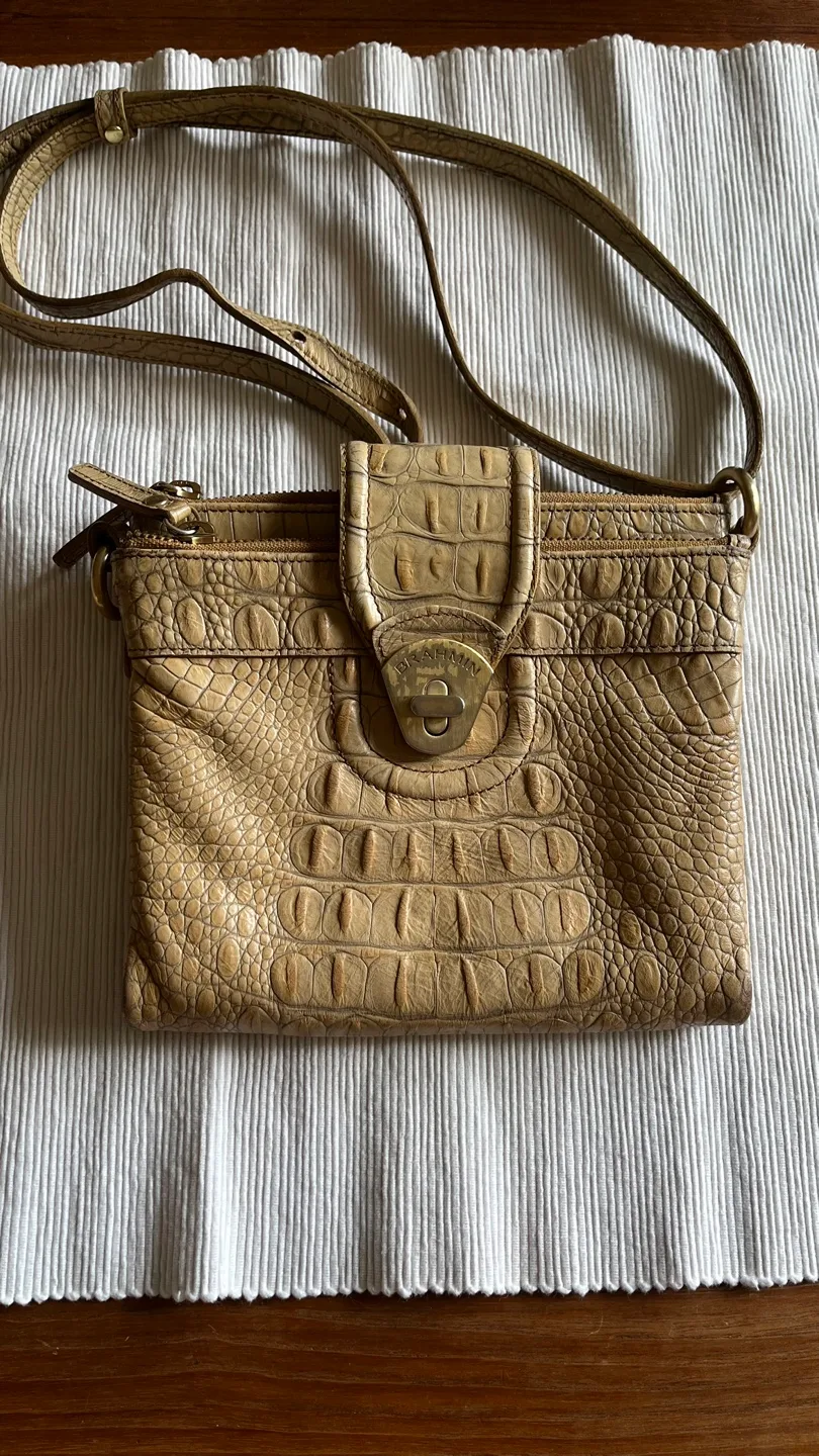 Brahmin Leather Crossbody Bag thumbnail