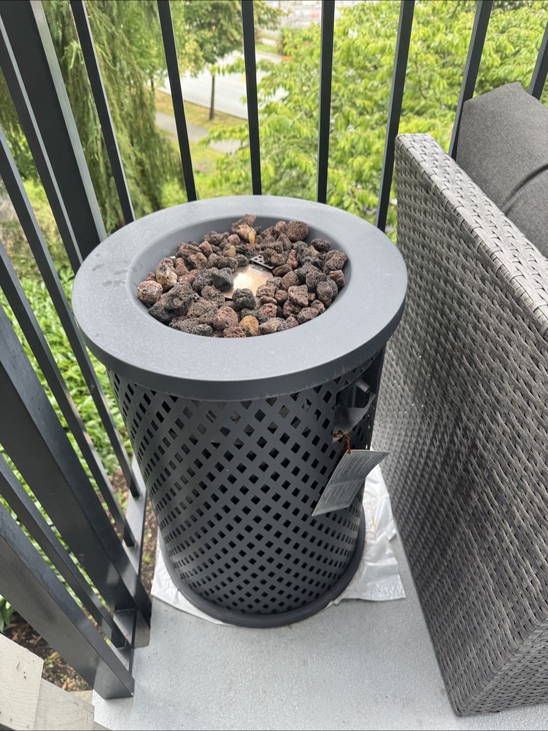 Hampton Bay Gas Fire Pit