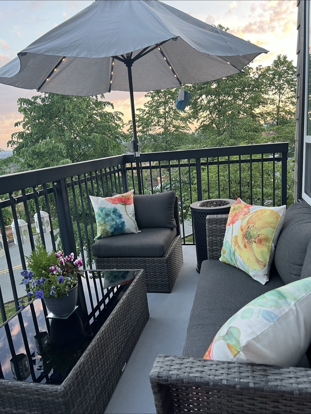 Outdoor Wicker Patio Furniture Set