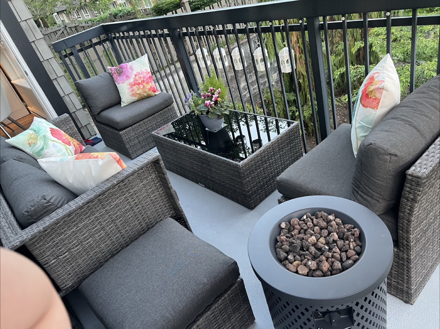 Outdoor Wicker Patio Furniture Set - photo 2