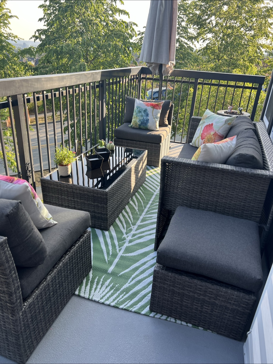 Outdoor Wicker Patio Furniture Set - photo 5