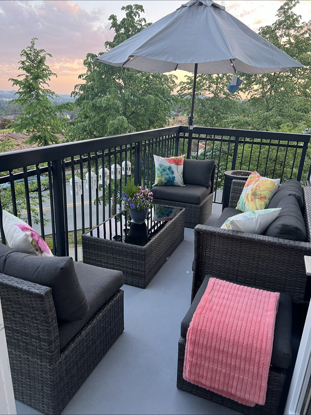 Outdoor Wicker Patio Furniture Set - photo 3